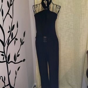 Cache Black Jumpsuit
